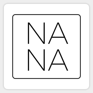 Minimalist Nana Magnet